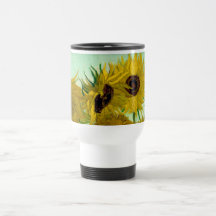 Van Gogh Sunflowers (F456) Vintage Fine Art Coffee Mug
