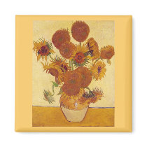 Van Gogh, Sunflowers magnets