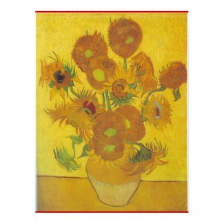 Van Gogh Sunflowers print
