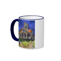 Van Gogh The Church at Auvers Mug