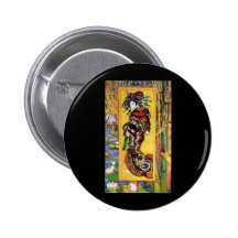 Van Gogh The Courtesan Button