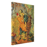 Van Gogh; The Good Samaritan (after Delacroix) Canvas Print