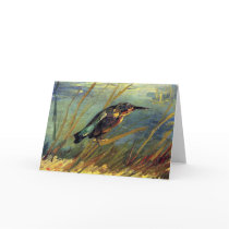 Van Gogh The Kingfisher Greeting Card