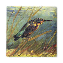 Van Gogh The Kingfisher Magnet