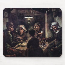 Van Gogh The Potato Eaters Mousepad