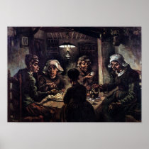 Van Gogh The Potato Eaters Poster