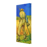 Van Gogh; The Reaper (after Millet) Canvas Prints