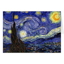Van Gogh The Starry Night Greeting Card
