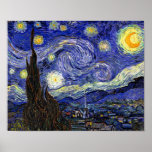 Van Gogh The Starry Night Poster