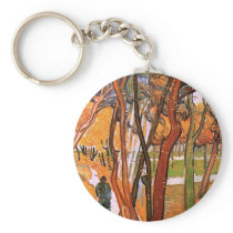 Van Gogh The Walk: Falling Leaves Keychain