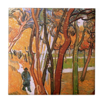 Van Gogh The Walk: Falling Leaves Tile