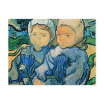 Van Gogh Two Children Post Card