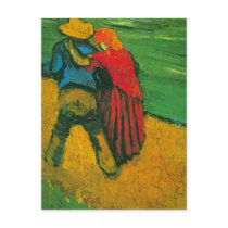 Van Gogh Two Lovers Post Card