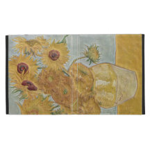 Van Gogh - Vase Twelve Sunflowers iPad Folio Cover