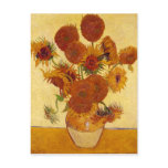 Van Gogh Vase with Fourteen Sunflowers, Post Cards