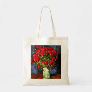 Van Gogh Vase With Red Poppies Tote Bag