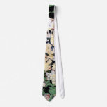 Van Gogh Vase with Roses ties