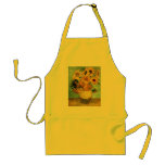 Van Gogh Vase with Twelve Sunflowers aprons
