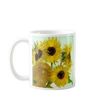 Van Gogh: Vase with Twelve Sunflowers Mugs