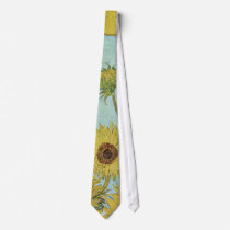 Van Gogh: Vase with Twelve Sunflowers Neck Tie