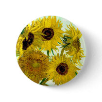 Van Gogh: Vase with Twelve Sunflowers Pins