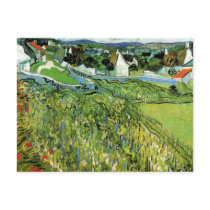 Van Gogh; Vineyards with a View of Auvers Postcards