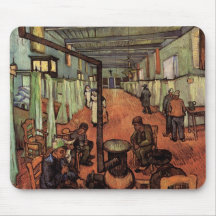 Van Gogh; Ward in the Hospital in Arles Mouse Pad