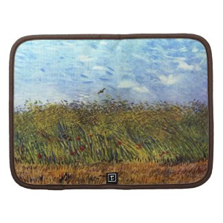 Vincent van Gogh: Wheat Field with Poppies and Lark