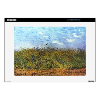 Vincent van Gogh: Wheat Field with Poppies and Lark