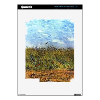 Vincent van Gogh: Wheat Field with Poppies and Lark