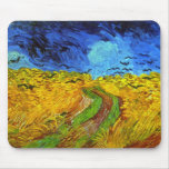 Van Gogh Wheatfield with Crows (F779) Fine Art mousepads
