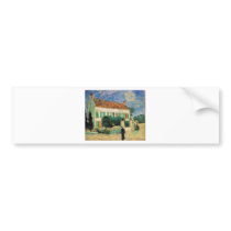 Van Gogh White house night Bumper Sticker