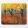 Van Gogh Willows at Sunset Mousepad