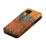 Van Gogh Willows at Sunset, Vintage Impressionism iPhone 4/4S Case