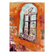 Van Gogh Window Of Vincent's Studio Greeting Card