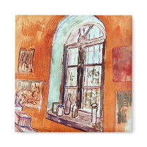 Van Gogh Window Of Vincent's Studio Magnet