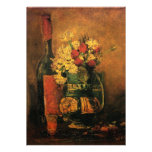 Van Gogh Wine and Flowers Wedding Invitation