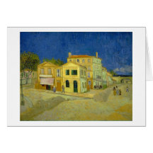 Van Gogh Yellow House (F464) Card