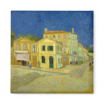 Van Gogh Yellow House Fridge Magnets