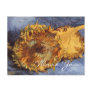Van Gogh's 2 Cut Sunflowers Postcards