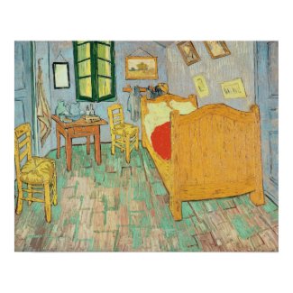 Van Gogh's Bedroom at Arles, 1889 Posters