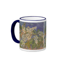 Van Gogh's Blossoming Chestnut Branches mugs