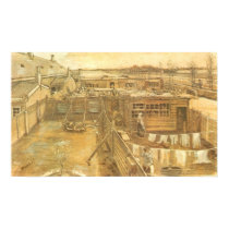 Van Gogh's Carpenter's Yard posters