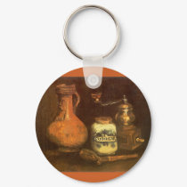 Van Gogh's Coffee Mill keychains by MasterpieceCafe Van Gogh's Coffee Mill keychains