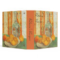 Van Gogh's Decanter and Lemons binders by MasterpieceCafe Van Gogh's Decanter and Lemons binders