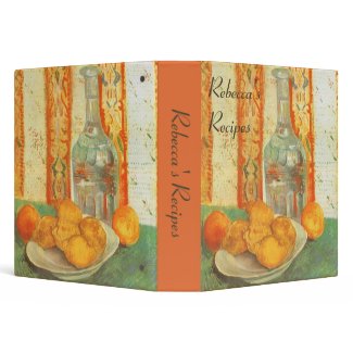 Van Gogh's Decanter and Lemons binder