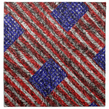 Van Gogh's Flag of the United States Napkins