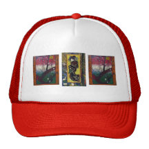 Van Gogh's Japanese Touch Hat