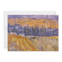 Van Gogh's Landscape at Auvers invitations