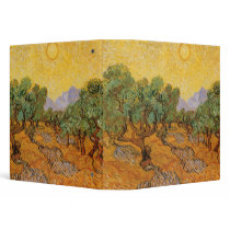 Van Gogh's Olive Trees with Yellow Sky binders